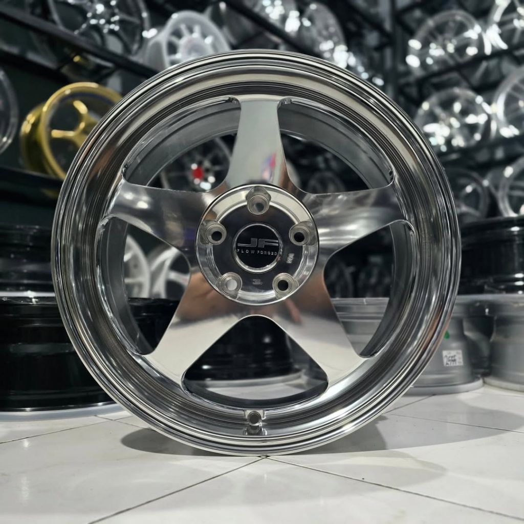 velg bmw ring 18 spoon flow forming pcd 5x120 lebar 8,5 velg racing mobil bmw e46 ring 18 pcd 5x120 