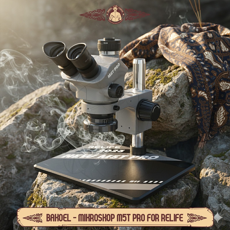BAKOEL- Mikroskop Trinokuler M5T PRO For Relife / Mikroskop Trinokuler Relife M5T PRO B11
