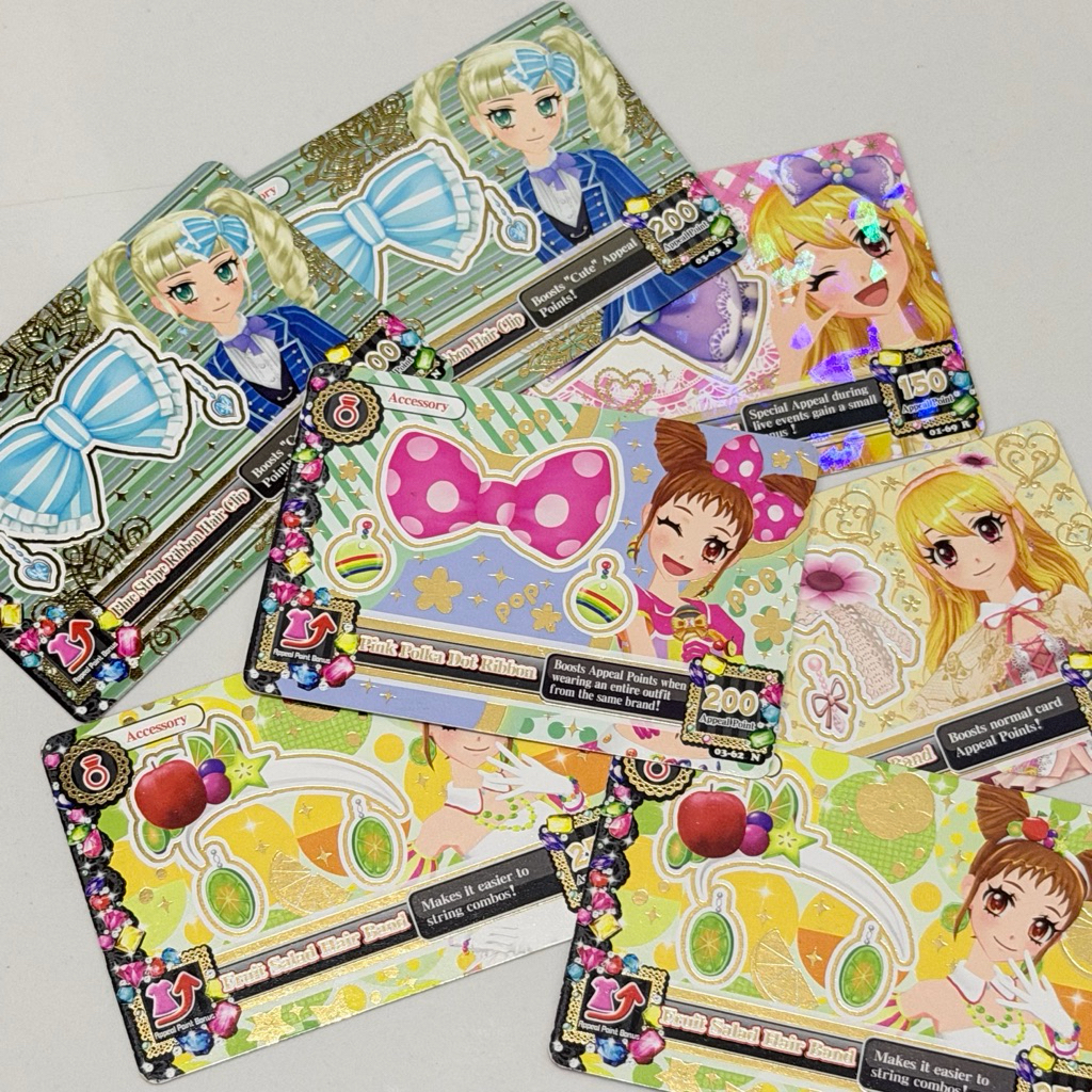 Kartu Aikatsu Accessories | Aikatsu Card