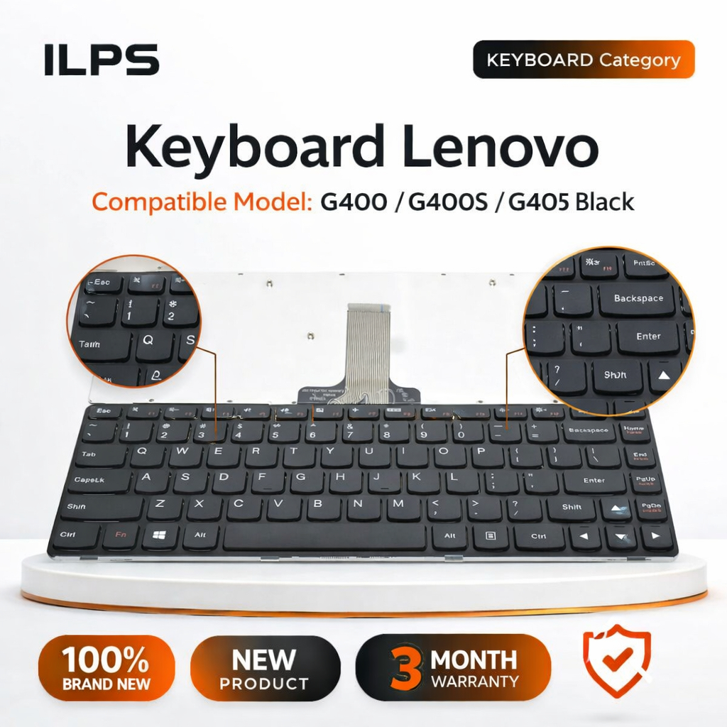 Keyboard Lenovo G400 G400 G405 Black