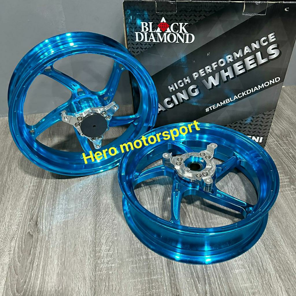 Velg Velek Blackdiamond Yamaha Nmax New/Nmax Neo-S/Nmax Turbo Best Quality