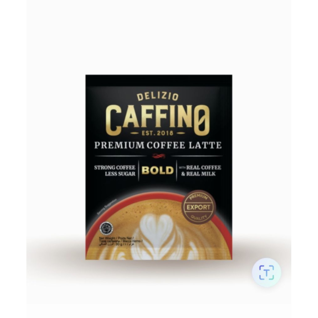 ( 1 DUS / 120 SACHET ) CAFFINO BOLD PREMIUM COFFE LATTE