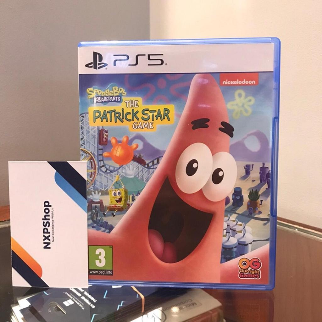 PS5 Spongebob Square Pants The Patrick Star Game seken 2nd