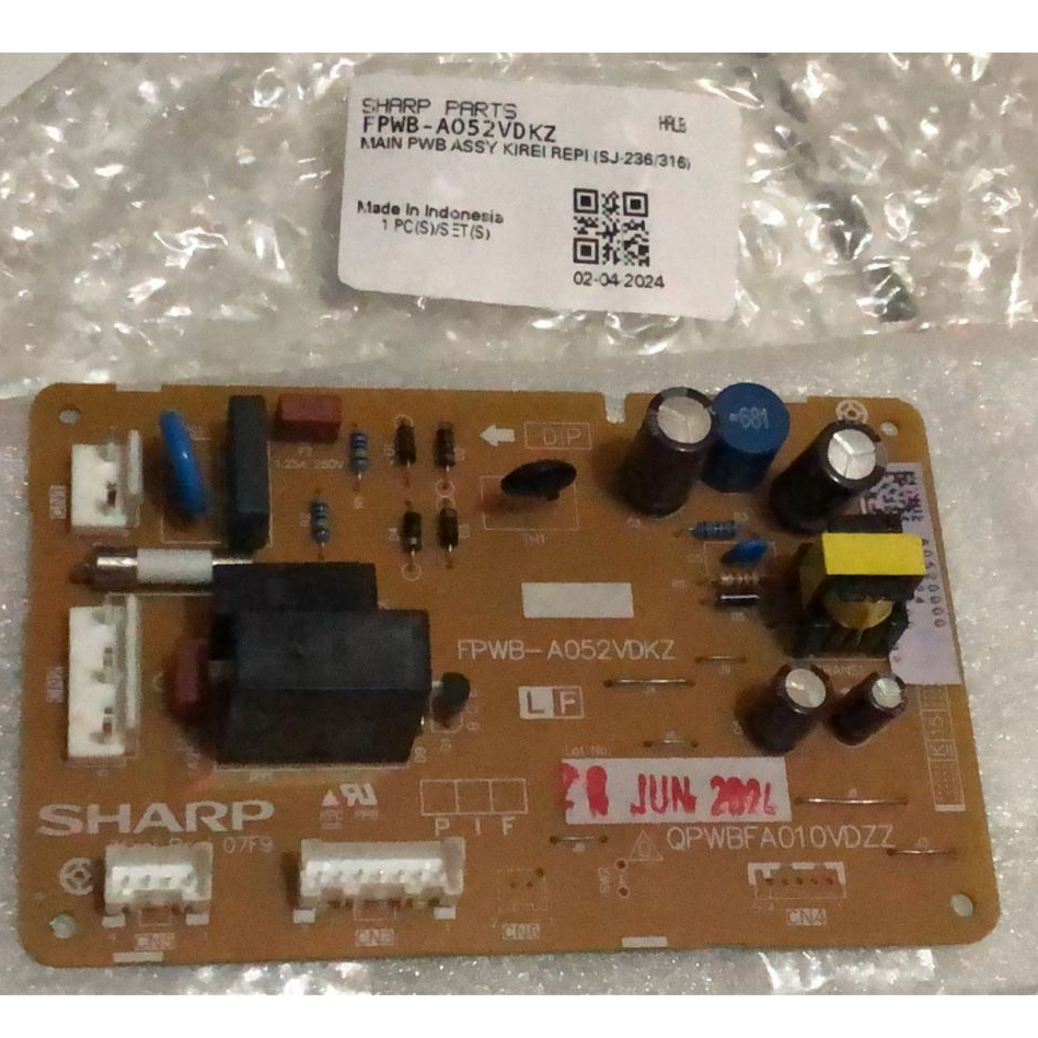 PCB MODUL KULKAS SHARP 2 PINTU KIREI  ORIGINAL
