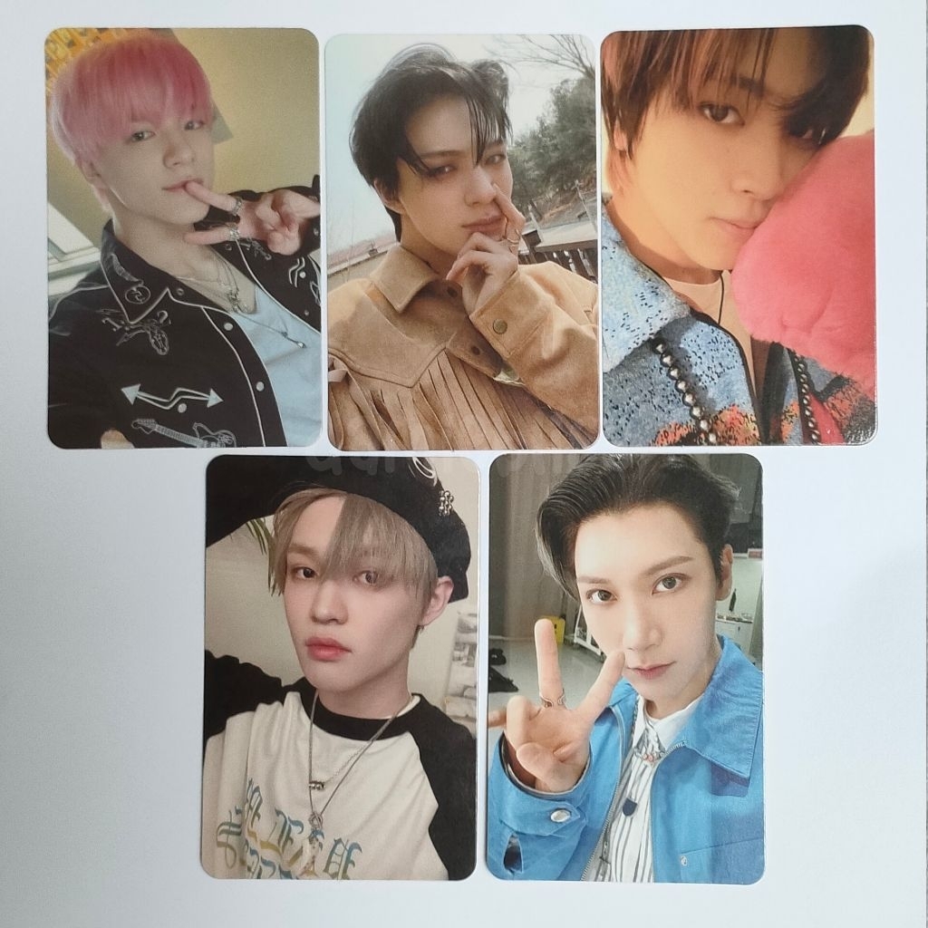 Photocard Pc NCT DREAM WAYV Ten Jeno Haecan Departure