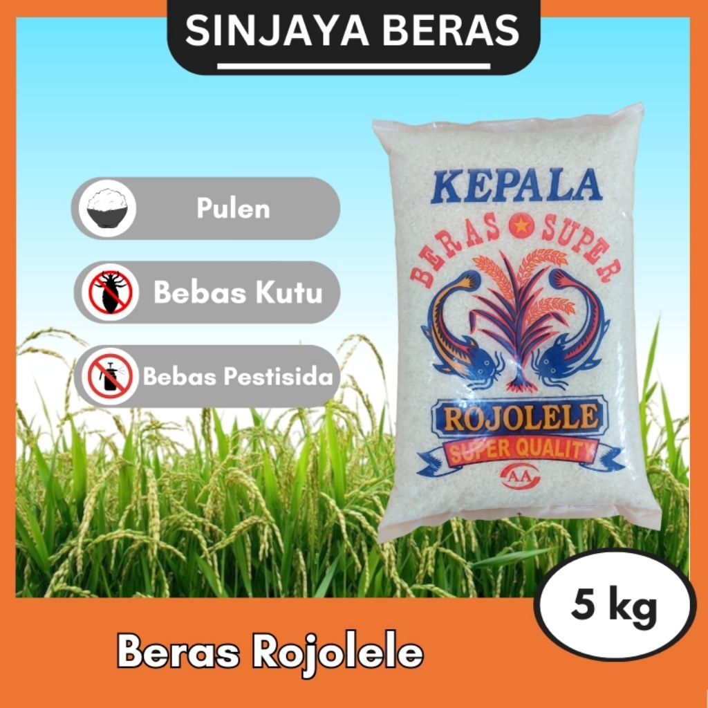 Beras ROJOLELE 5 Kg