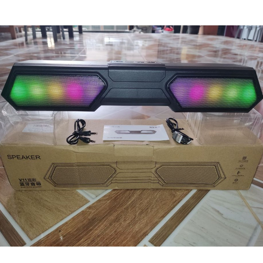 SPEAKER BLUETOOTH SOUNDBAR SUPER BASS UNTUK TV/PC/LAPTOP/GAMING