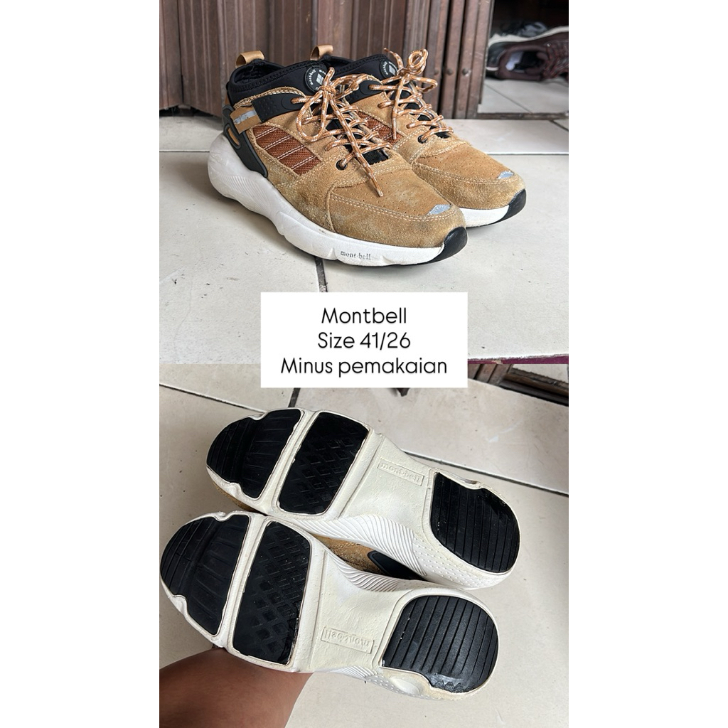 sepatu Montbell Size 41/26