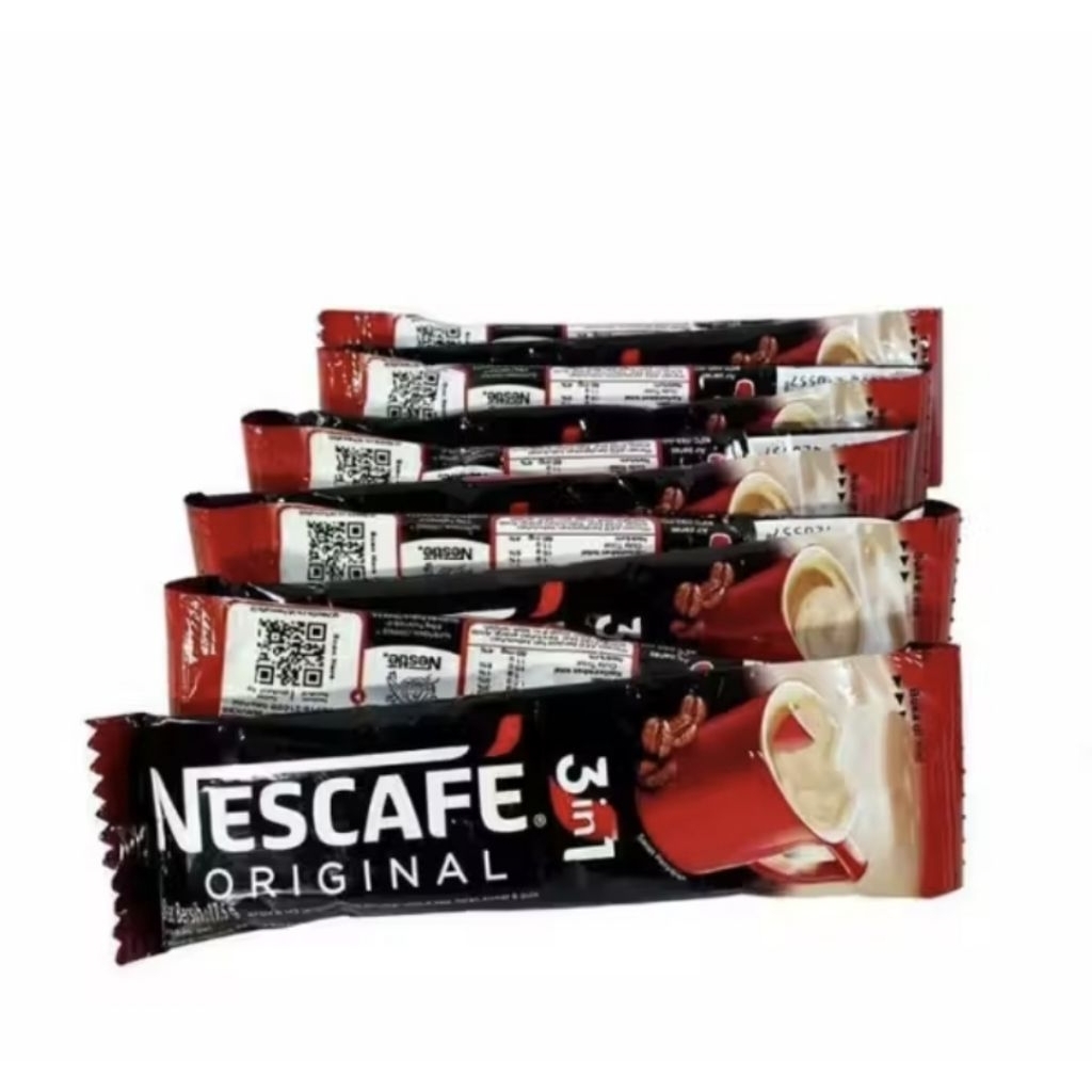 Kopi Nescafe Original 3 in 1 per 10 sachet