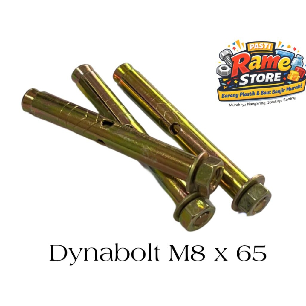 Dynabolt M8x65/ Dynabolt Kuning M8x65