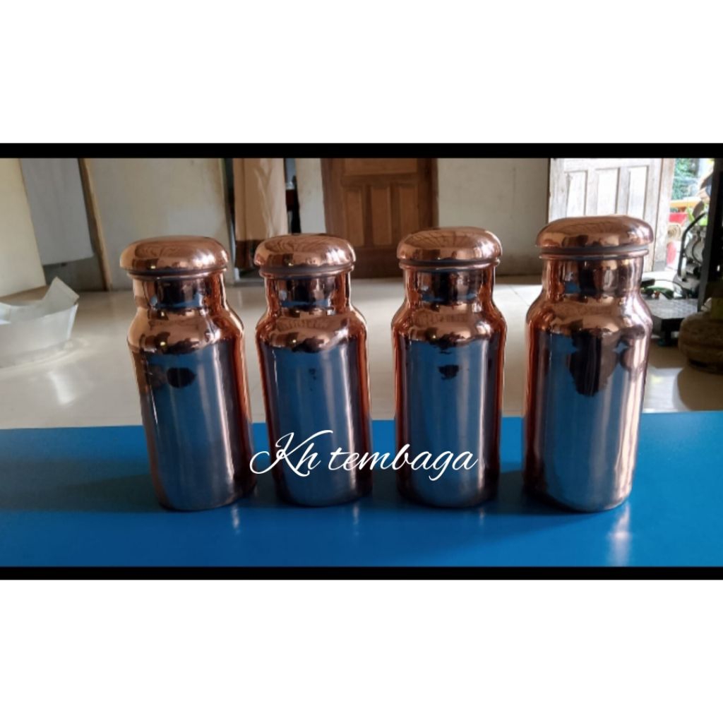 botol tembaga polos 600ml
