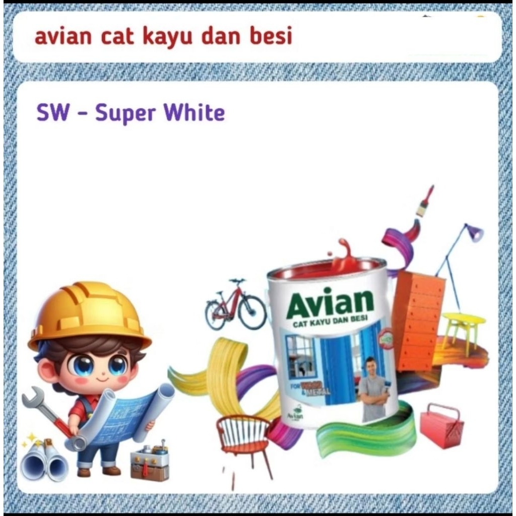 avian cat kayu besi 500cc