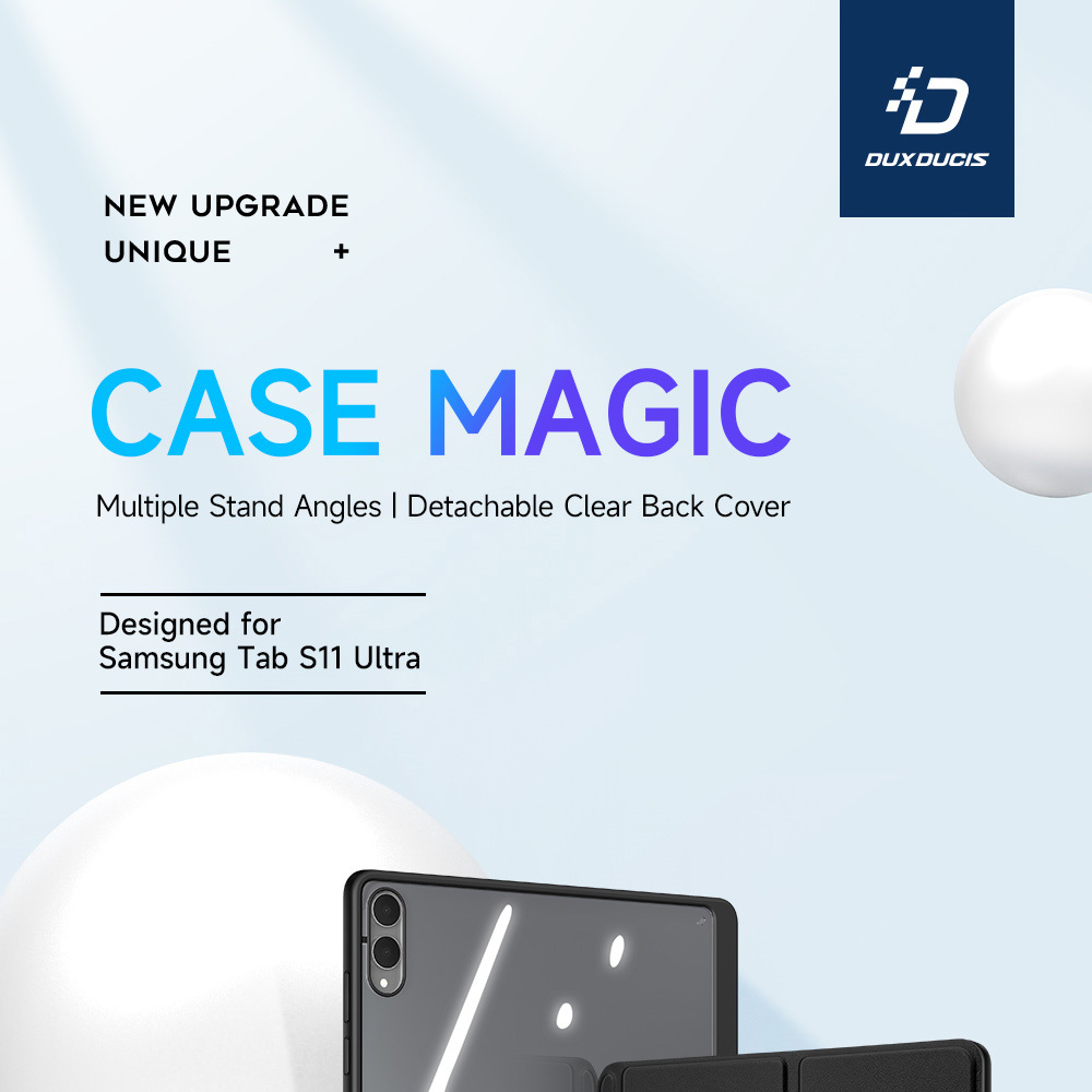 CASE STAND LEATHER FOR SAMSUNG TAB S11 ULTR A / S10 ULTRA  / S9 ULTRA/S8 ULTRA / S11 / TAB S10 Lite 