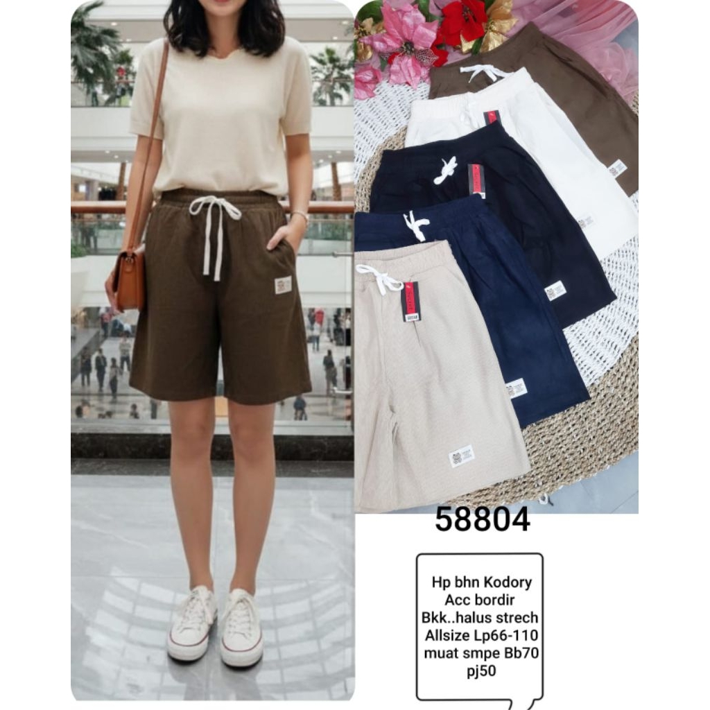 58804 celana pendek wanita codoray