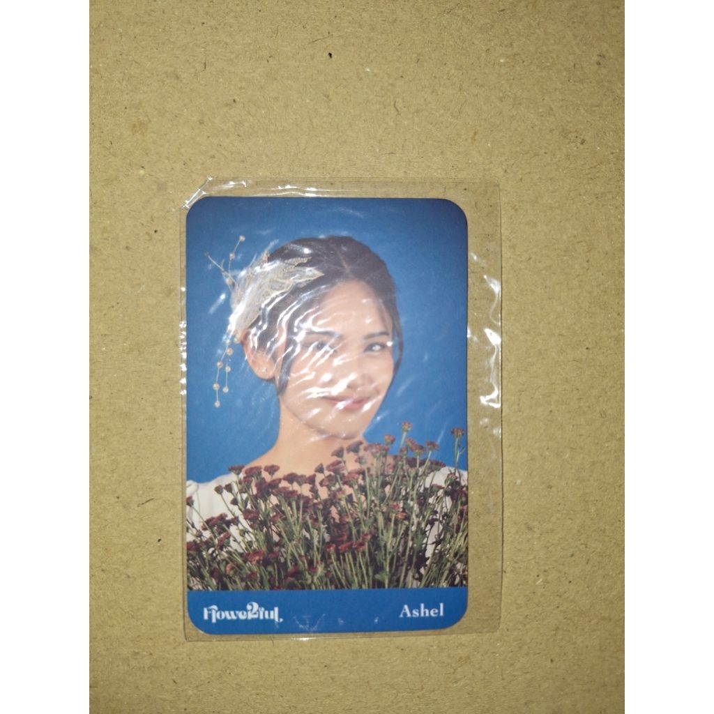 PC photocard official Adzana Shaliha Ashel ex JKT48 flowerful 12th