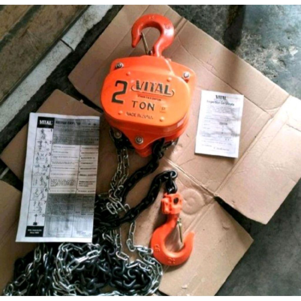 CHAIN BLOCK VITAL 2TON X 3METER