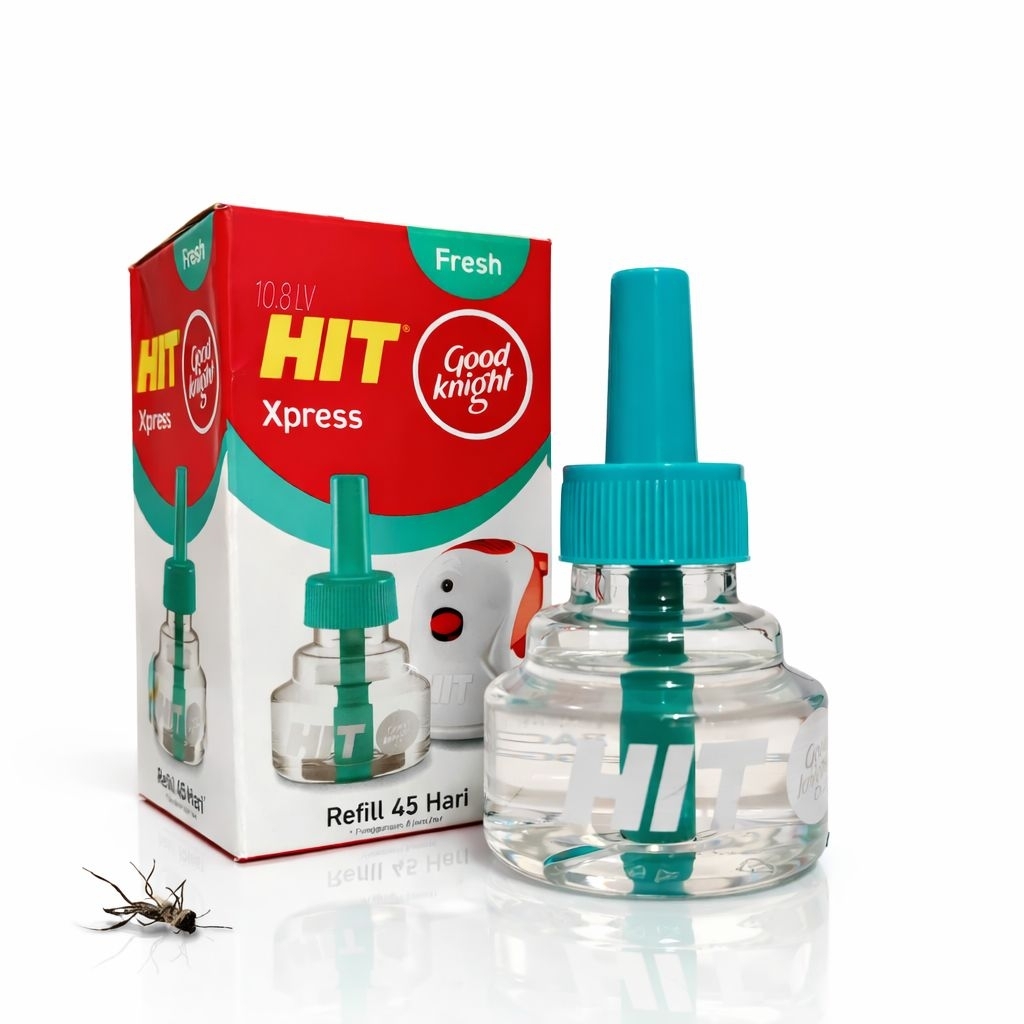 Hit Non Stop Obat Nyamuk Elektrik Refill Cair 45 Malam