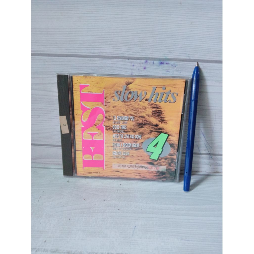 KASET CD BEST SLOW HITS 4