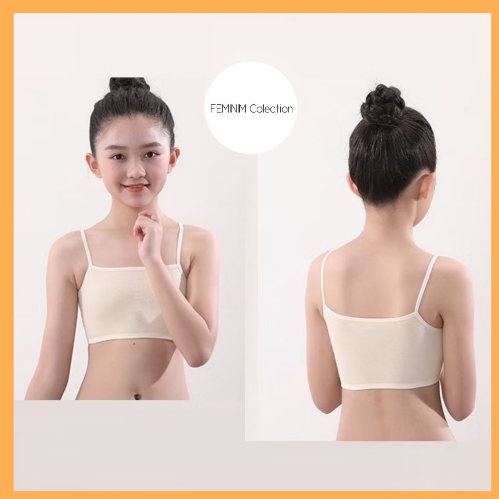 FMC MINISET ANAK KECIL PEREMPUAN KATUN SEKOLAH SD SMP BRA BH MINI SET WANITA PUBERTAS 803