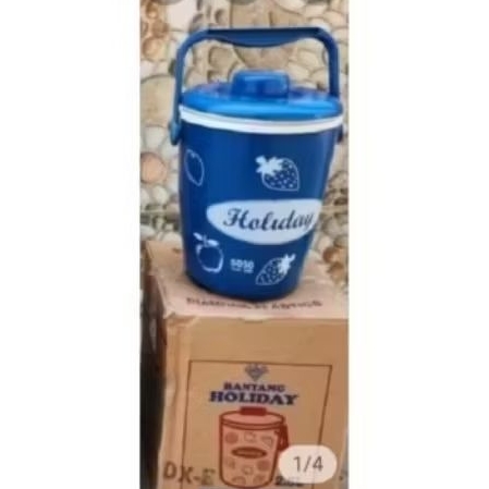 yaya888.RICE BUCKET MINI 2,5LITER AIR. TEMOS NASI,,TERMOS ES/RANTANG HOLIDAY