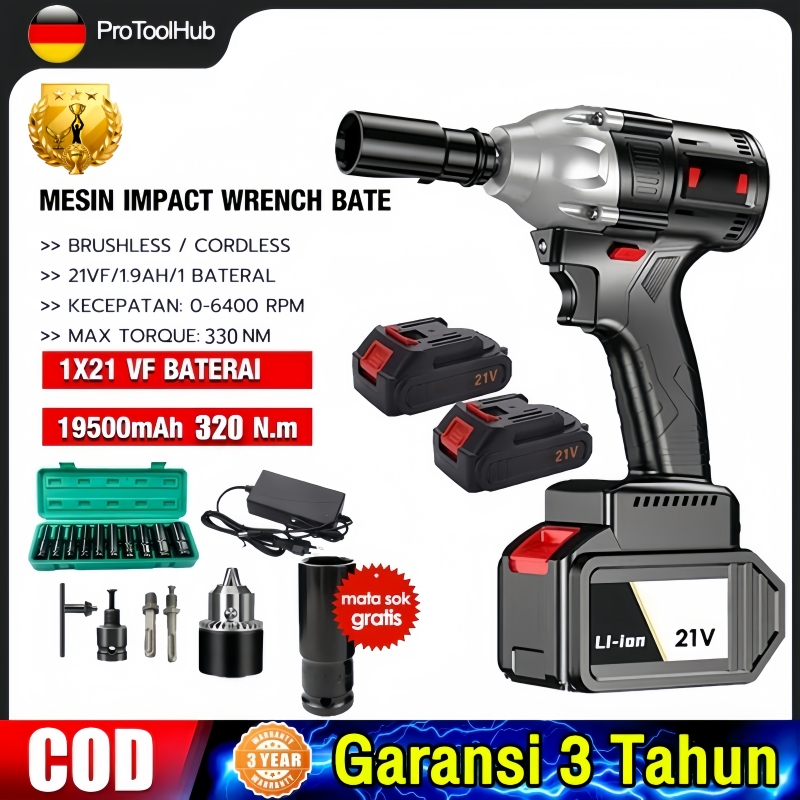 Impact Wrench 998V Impact Semua motor 3200N/M Cocok Membuka Baut Buka Motor Mesin Bor Untuk Baut Mob