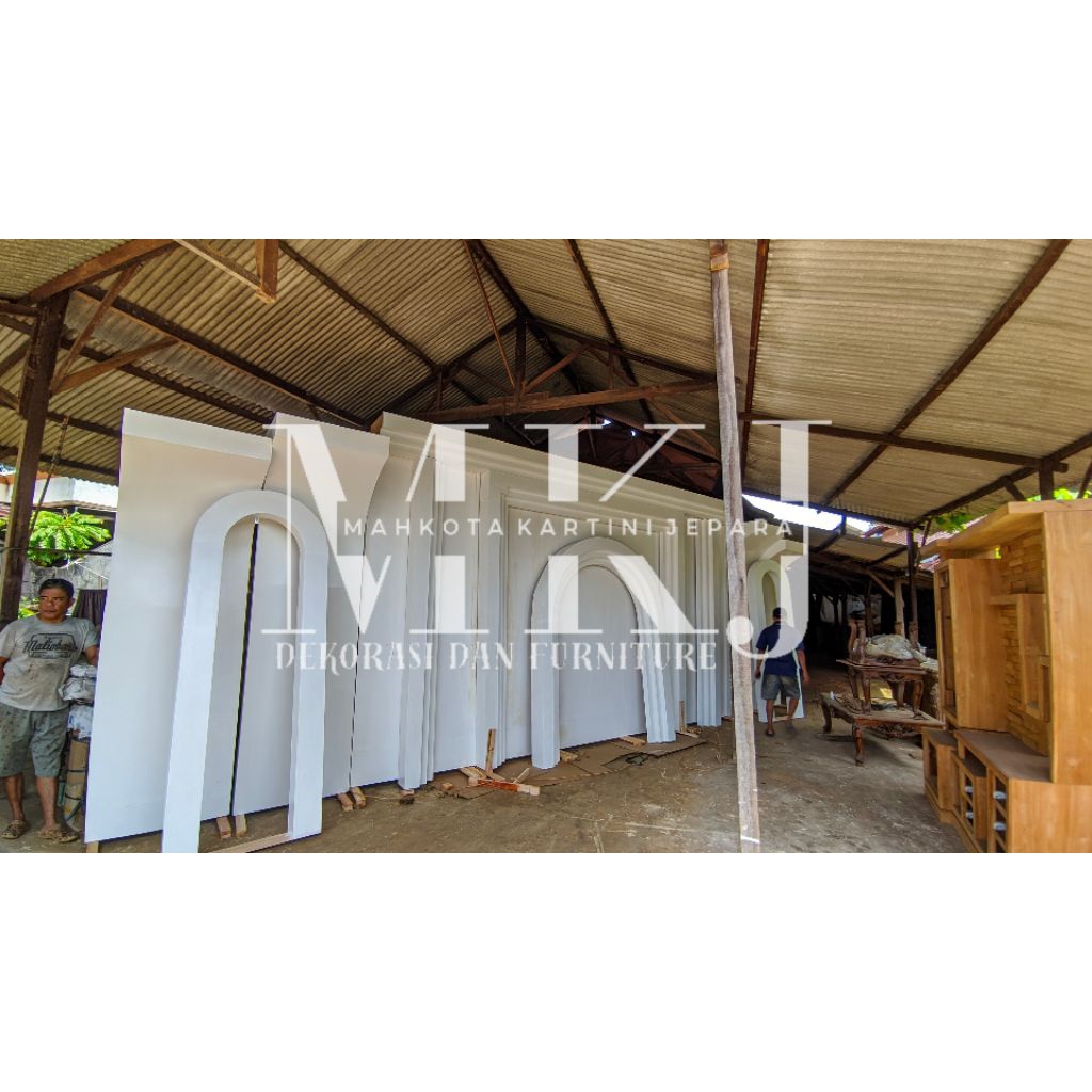 backdrop pelaminan/pelaminan backdrop/backdrop dekorasi