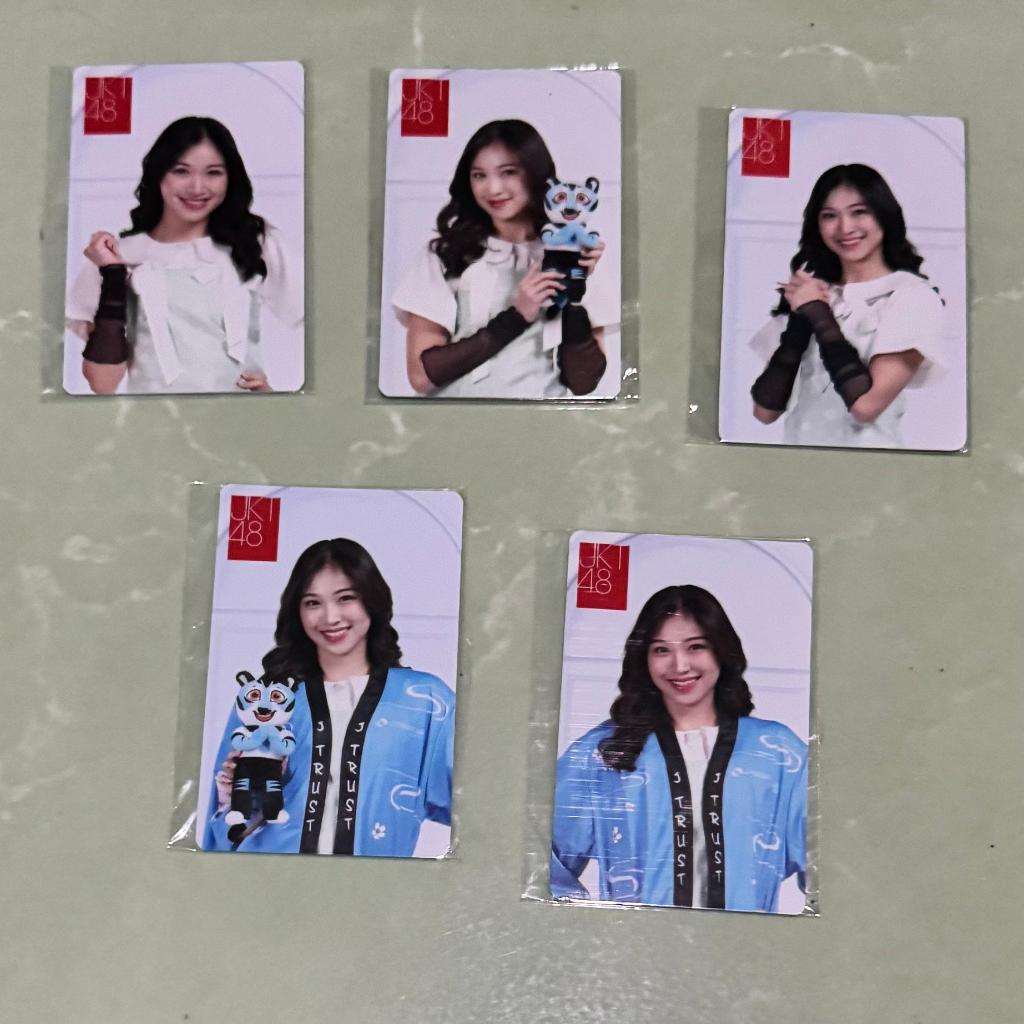 Photocard Official Shani JKT48 X Jtrust Bank