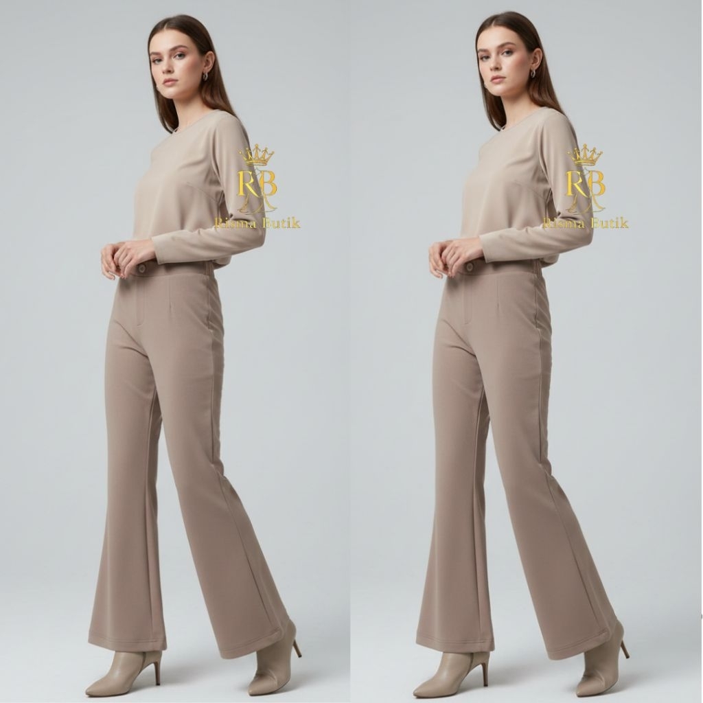 Celana Cutbray MJ Marjorie Celana Kerja Casual Daily