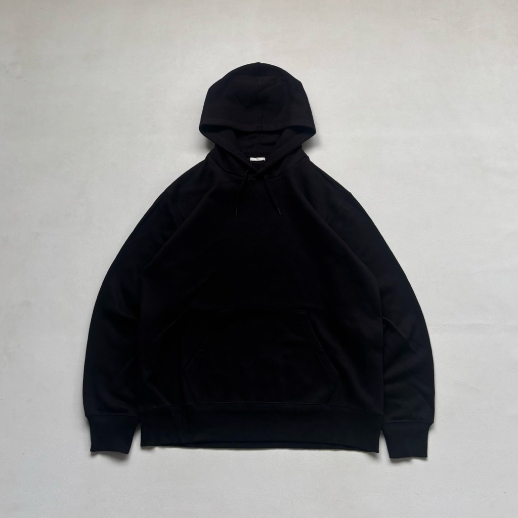 Hoodie GU Uniqlo Basic Black