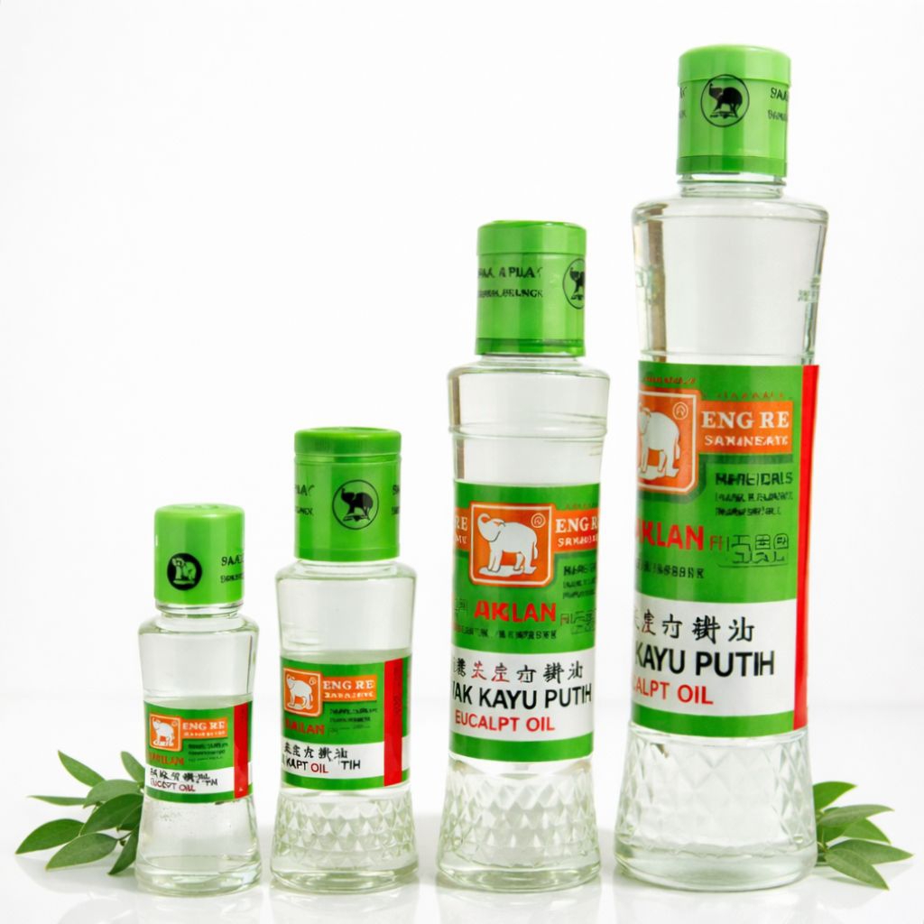 Minyak Kayu Putih Cap Gajah Botol Plastik