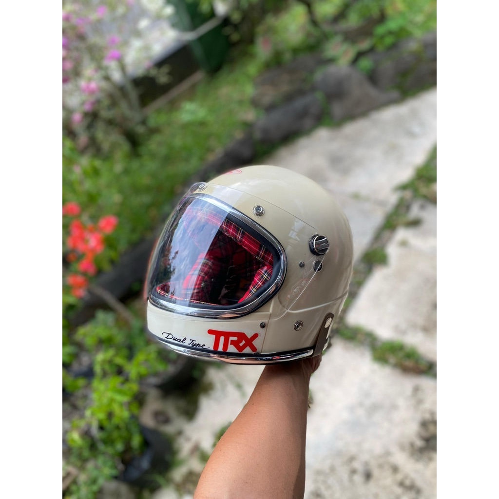 helm trx original lawas jadul honda klasik nsx kiwi vigano dmi robot gl series