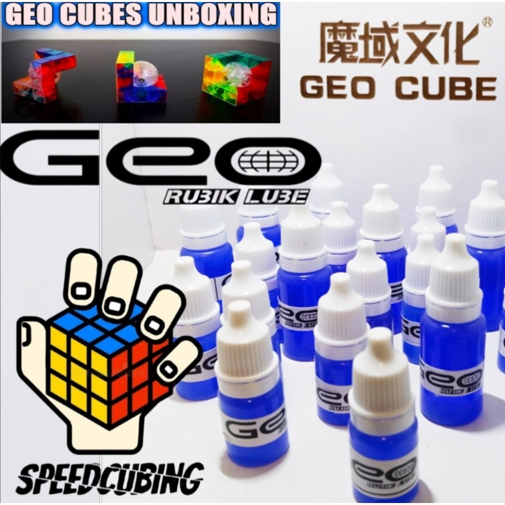 RUBIK CUBE LUBE / PELUMAS CUBE RUBIK