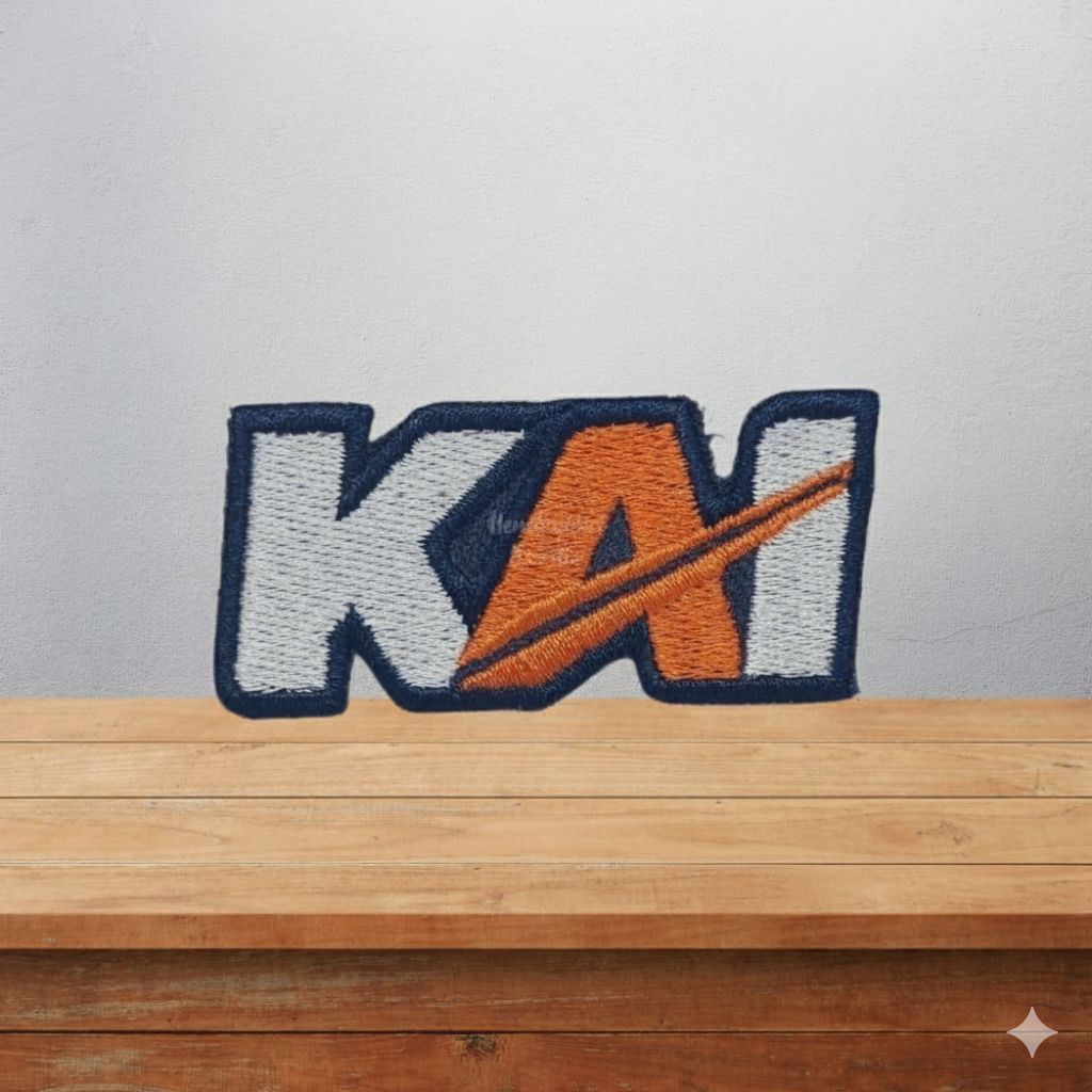 logo bordir KAI / logo KAI bordir