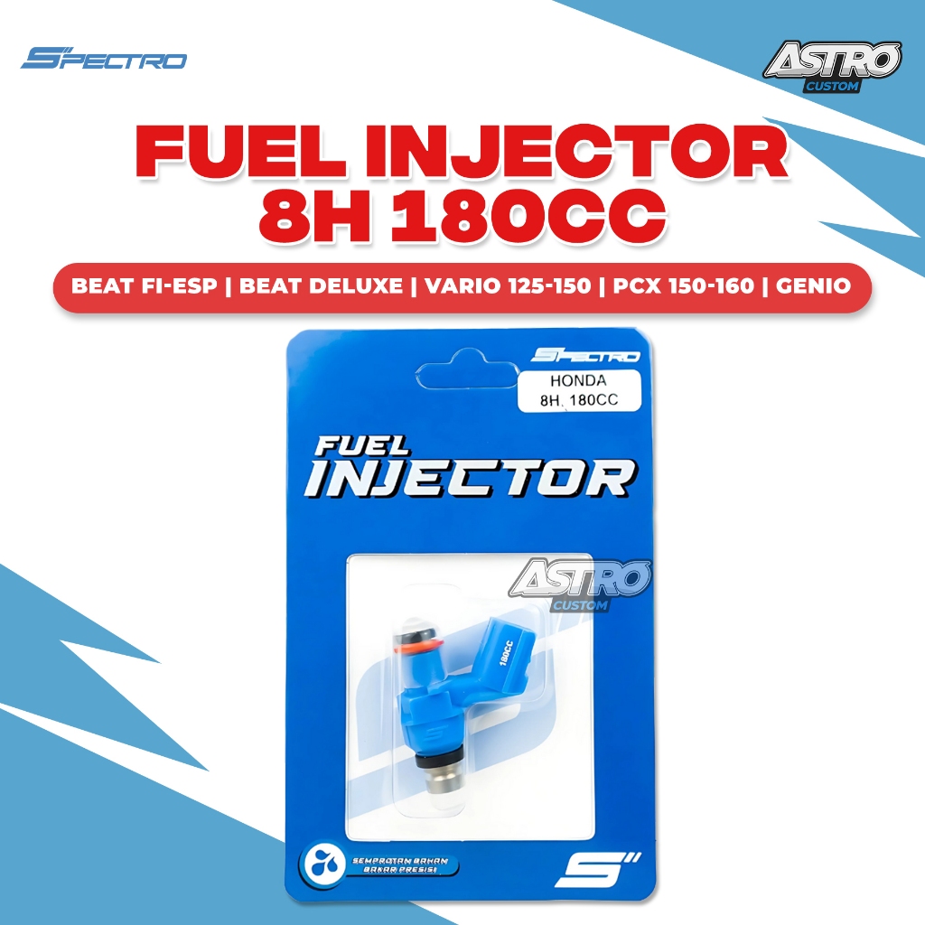 Spectro Injektor Scoopy Fi ESP Beat Fi ESP Vario 125 150 PCX ADV 160 Genio CB150R Honda 8H 180CC CVT