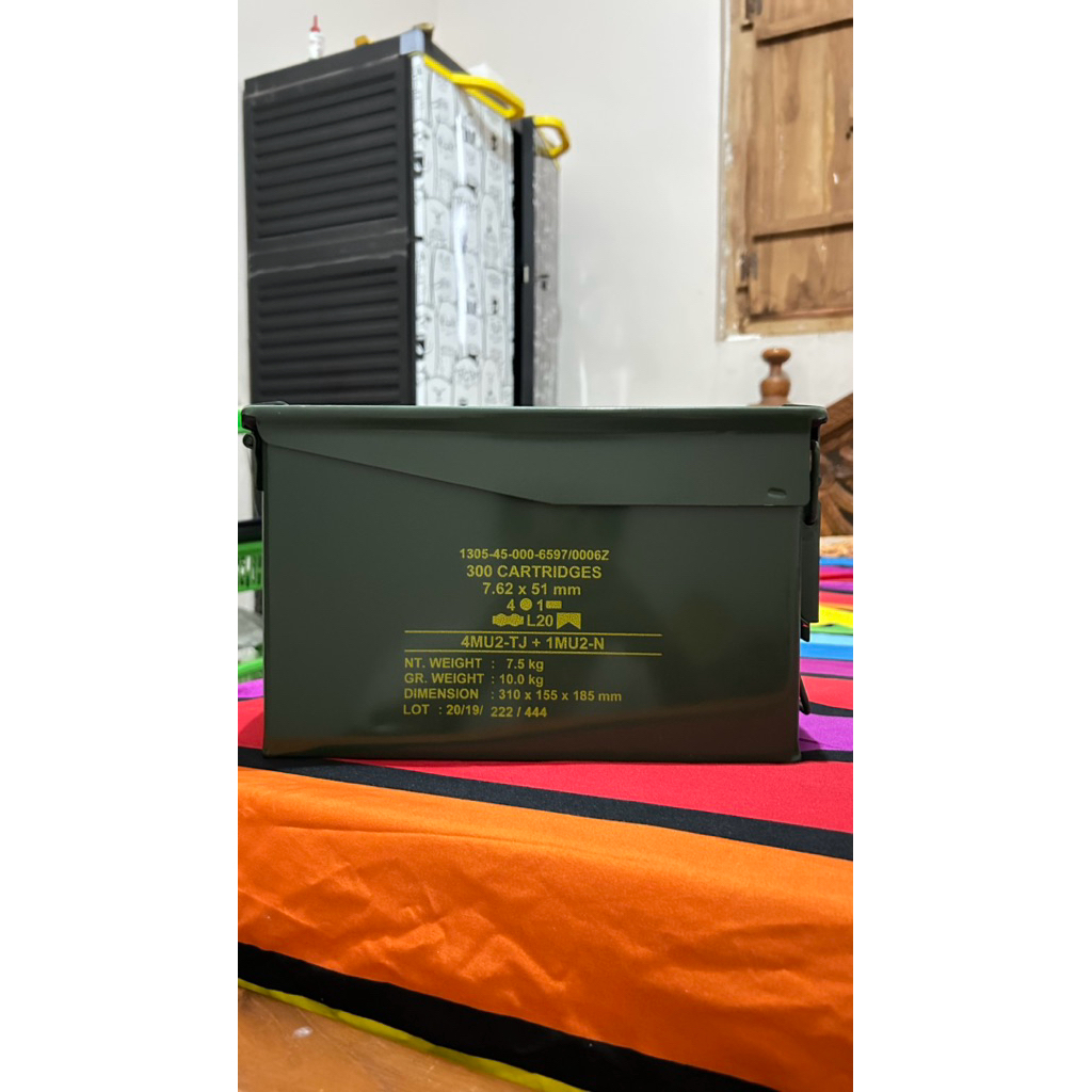 Kotak Peluru Besi / Box Peluru Besi