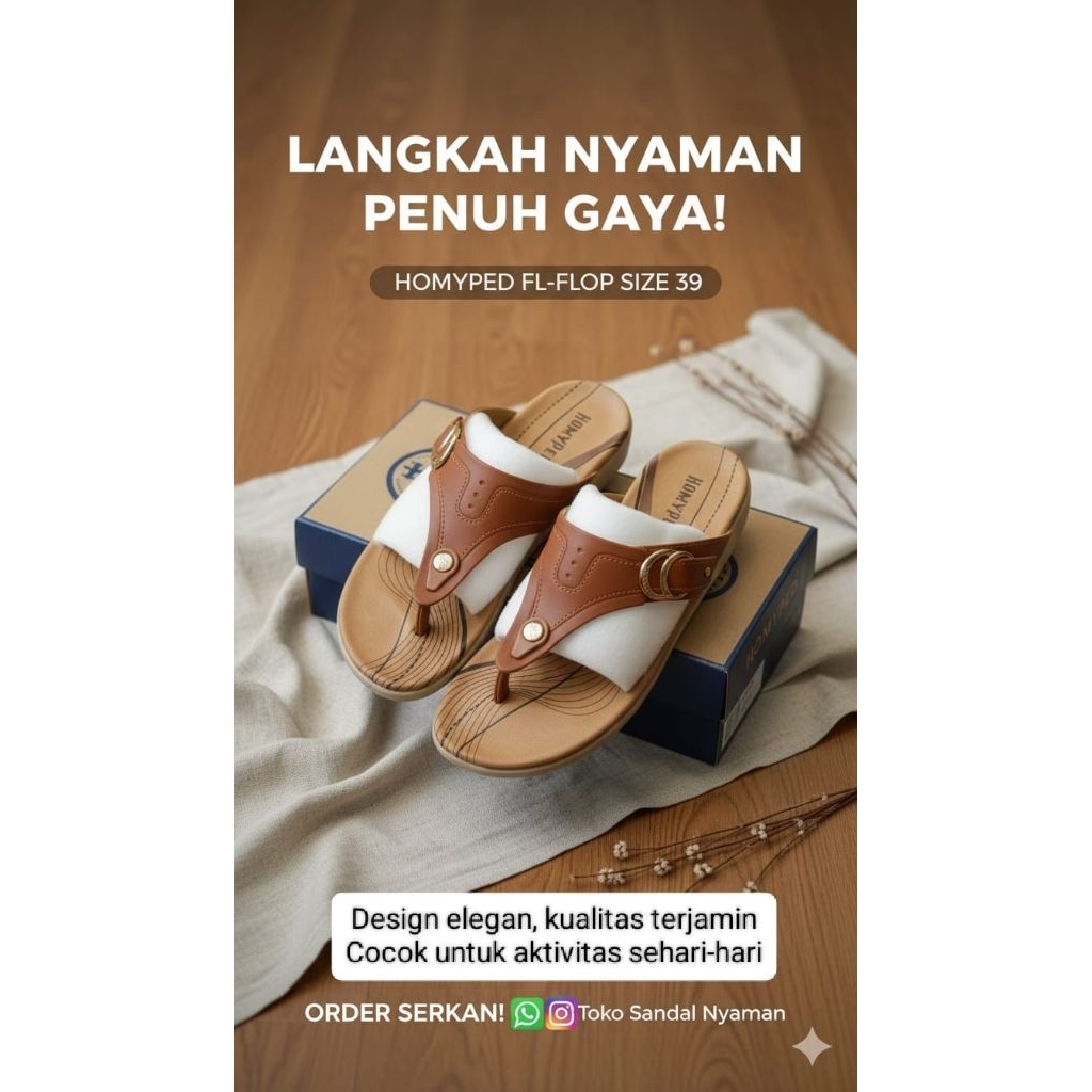 Sandal Homyped - Sandal wanita