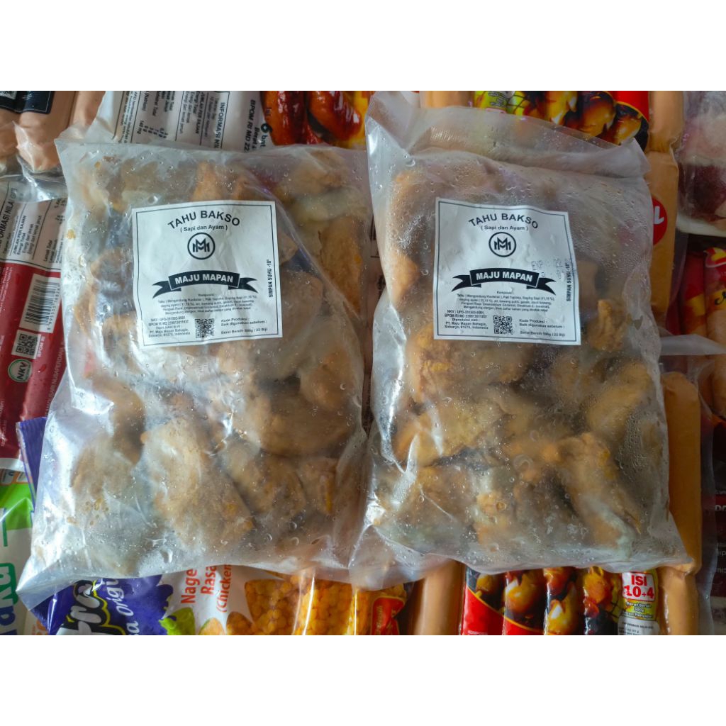 Tahu bakso maju mapan 500gr