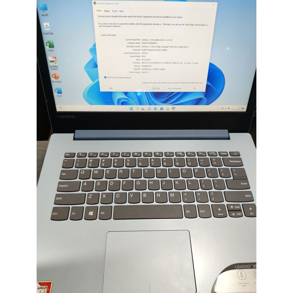 Motherboard Lenovo Ideapad 320 AMD A4