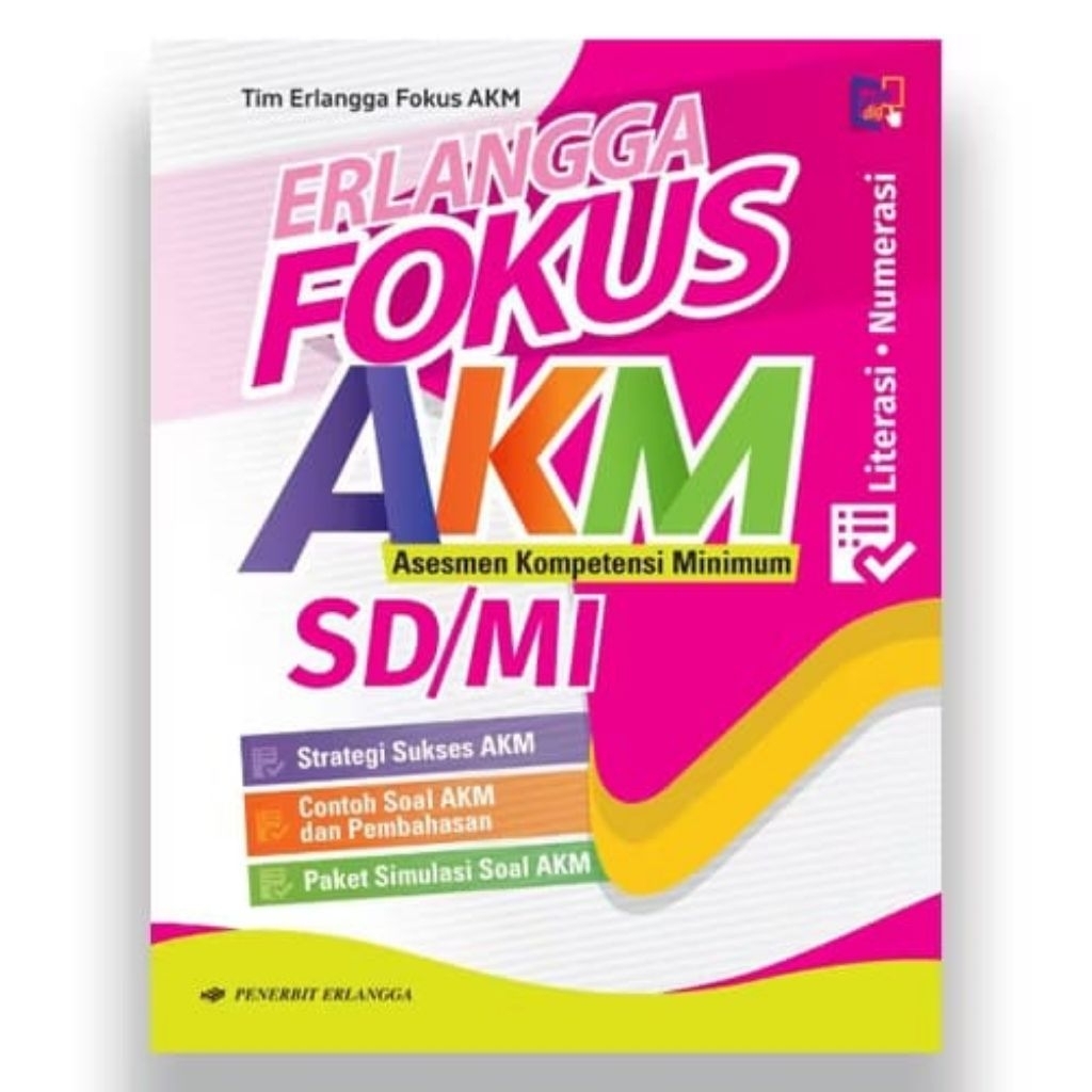 BUKU ERLANGGA FOKUS AKM UNTUK SD/MI