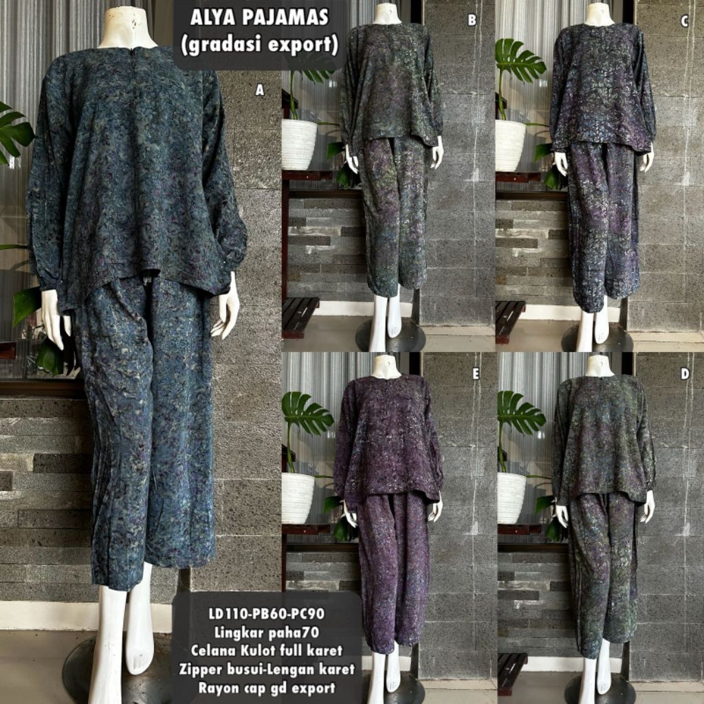 Setelan Tunik Rayon Premium