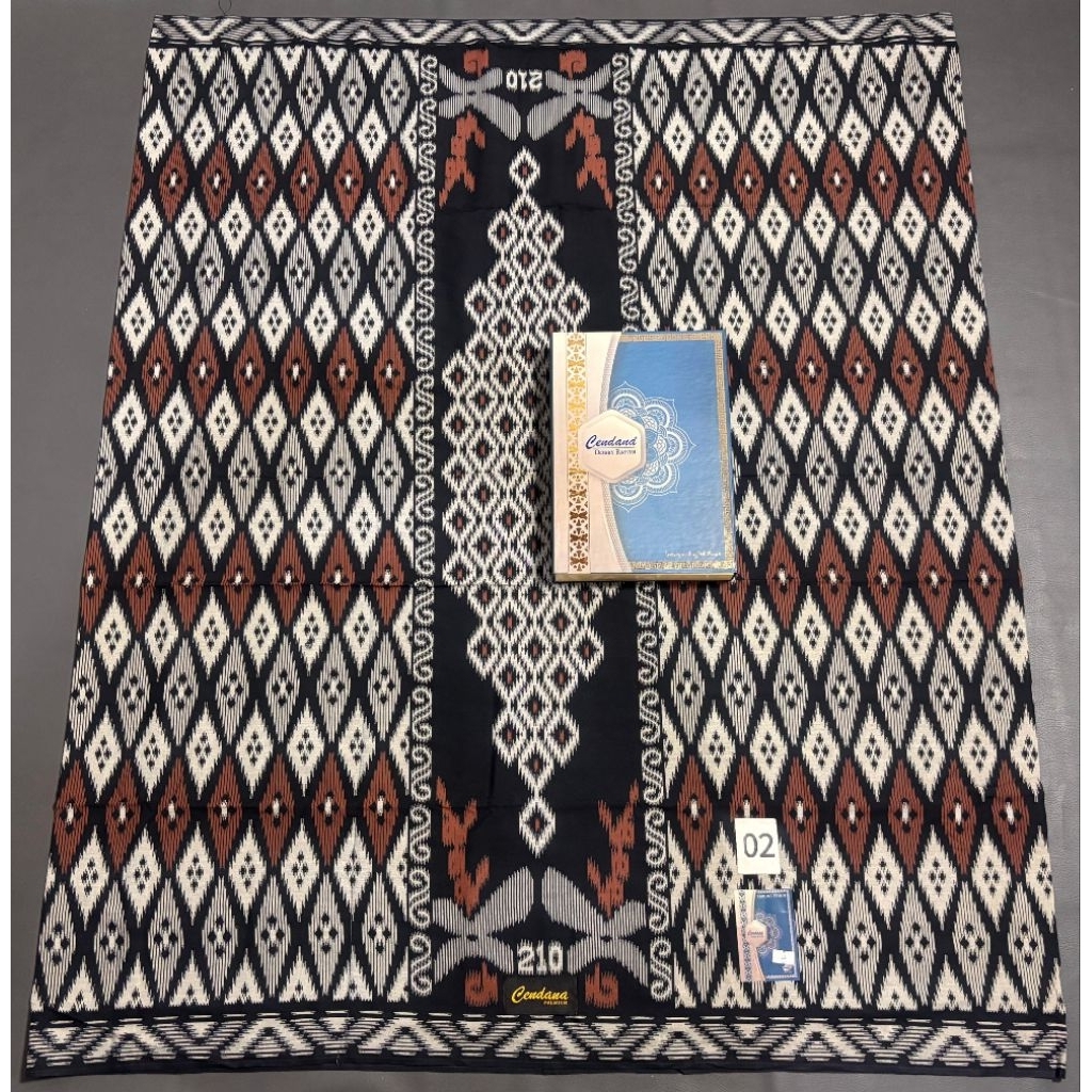 Sarung CENDANA Kawung Dobby Rayon Premium