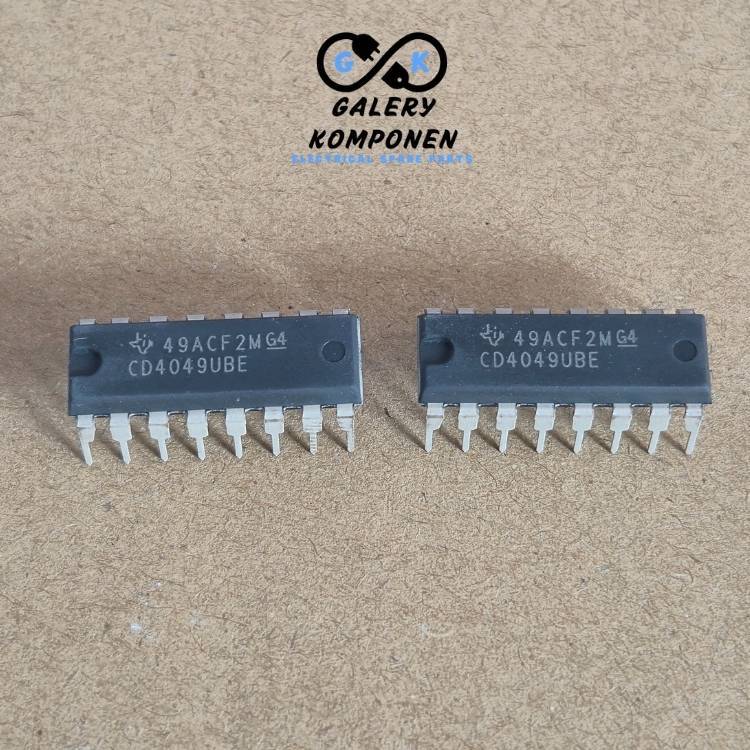 IC CD 4049 UBE CD4049UBE CD4049 IC LOGIC