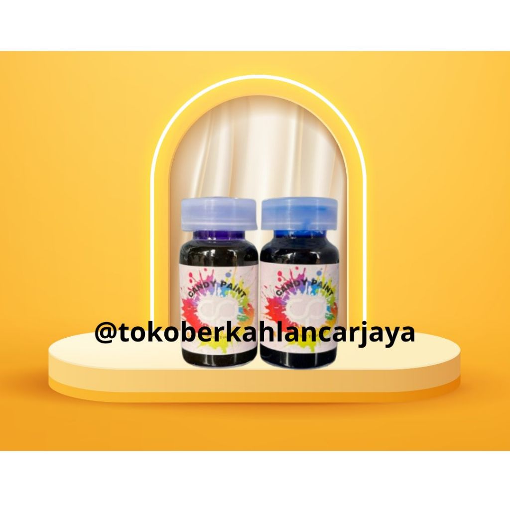 (OLES) 12,5 ML CAT CANDY PAINT CAT OLES CAT CHROME CANDY PAINT CAT PEWARNA OLES