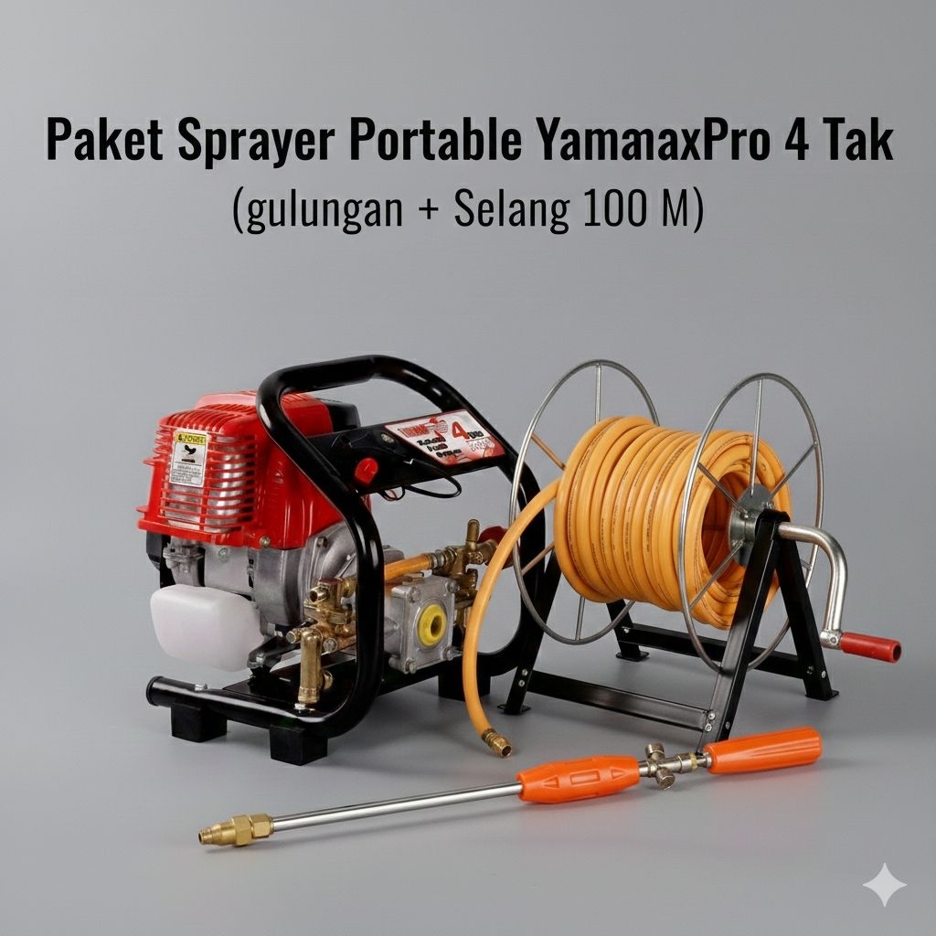 Paket Portable Sprayer Yamamax Pro 4 Tak / Sprayer yamamaxPro 4 Tak / Sprayer Mesin YamamaxPro 4 Tak