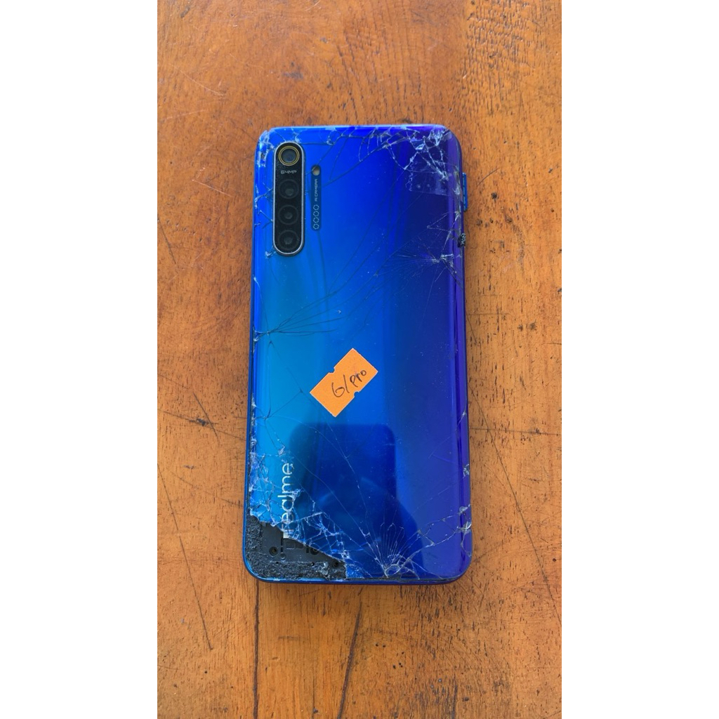 Realme 6 Pro mesin normal, minus LCD