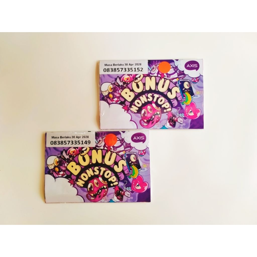 Kartu Perdana Axis Reguler Fresh & Segell