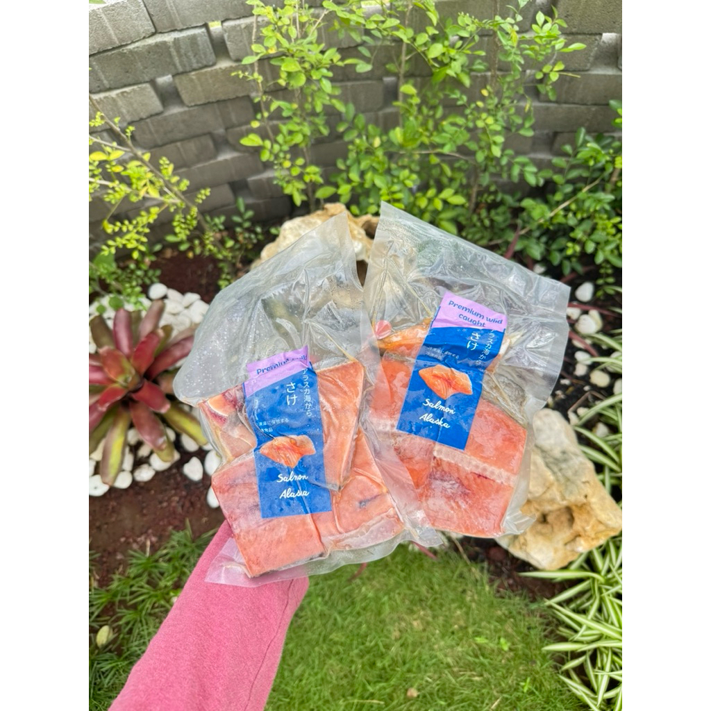 Salmon fillet / salmon alaska / salmon MPASI / salmon portion / salmon fillet frozen
