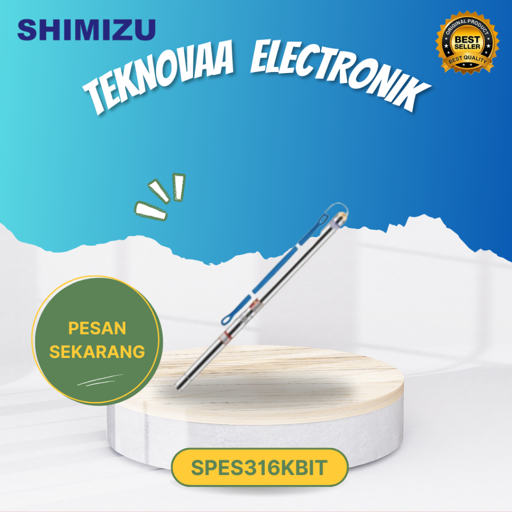 Shimizu Pompa Submersible Satelit SPES-316K BIT Kabel 50M/SPES-316KBIT/SPES 316K BIT/SPES 316KBIT/Po