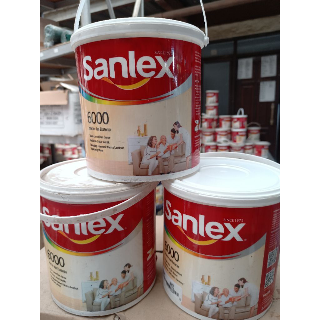 Cat Sanlex Interios dan Ekterior 5kg