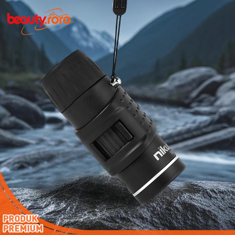 Teropong Mini HD Night Vision Teleskop Zoomable Waterproof Portable Focus 10X Scope - Terbaik untuk 